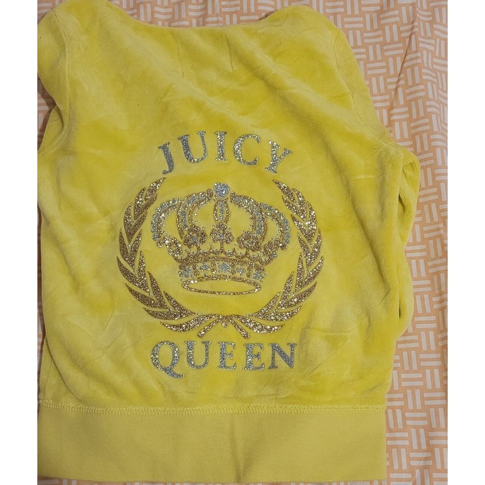 3 Lot Juicy Couture Girls Tracksuit Size Small 4-6 Pink Jacket & Pants Velour